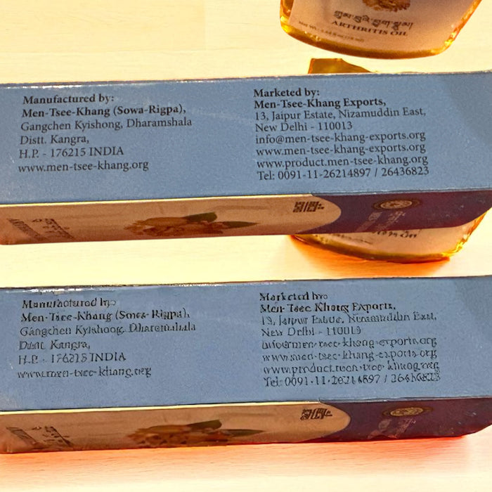 olio per l'artrite Ayurvedic tibetano