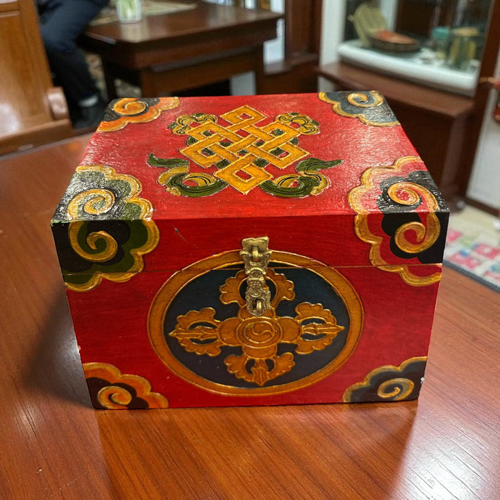 Scatola di legno(forma trapezoid)