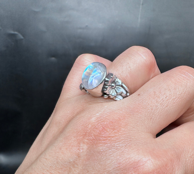 Tibetan Moonstone Ring