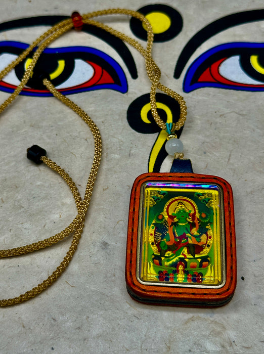 Amuleto con tara verde (collana)