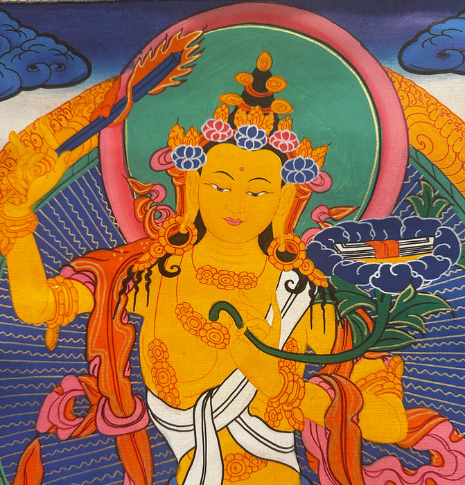Thanka di Manjushri