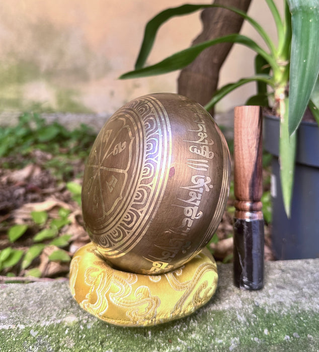 Campana tibetana nota Fa#5 697hz