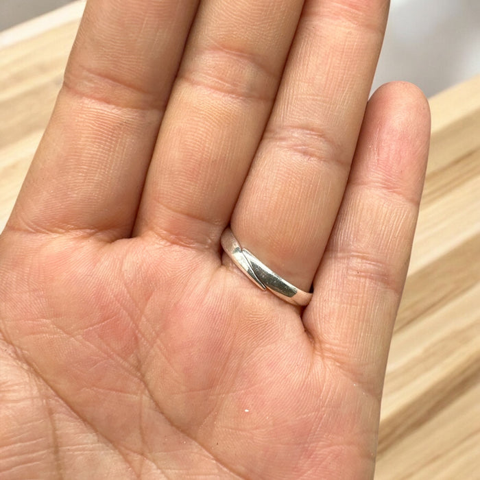 Anello con argento 925 e ruby