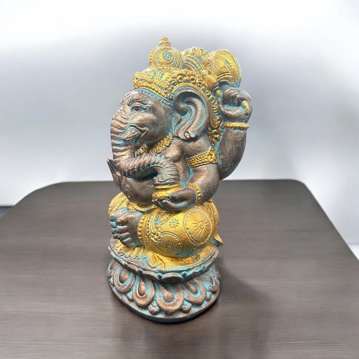 Ganesh fatto di sabbia