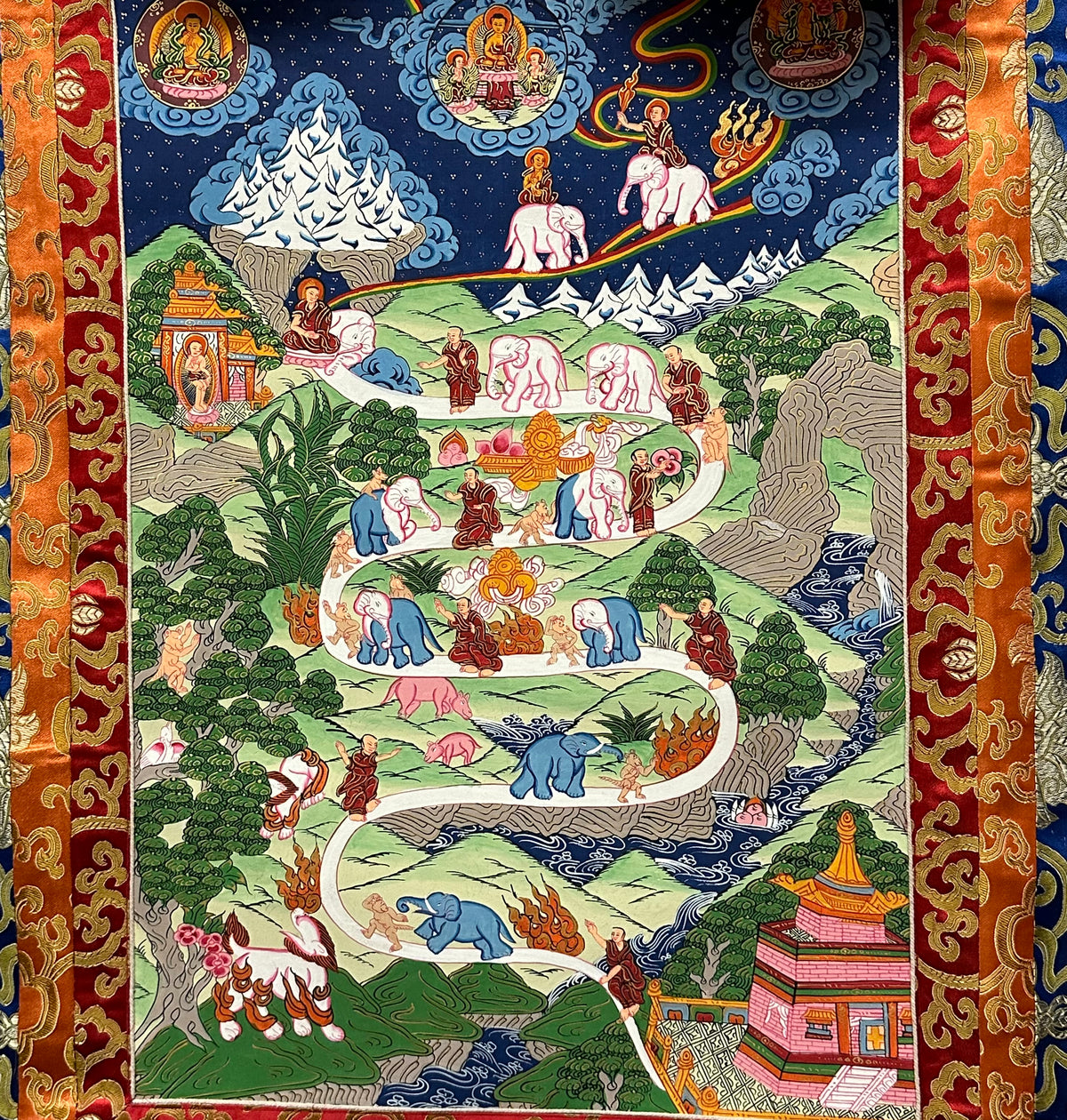 Shi-ne a thanka — Tibet shop milano