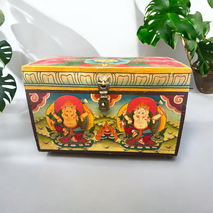 Baule Tibetano con ganesh