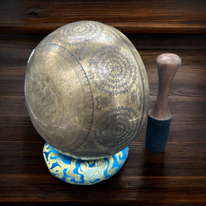 Campana con buddha della medicina