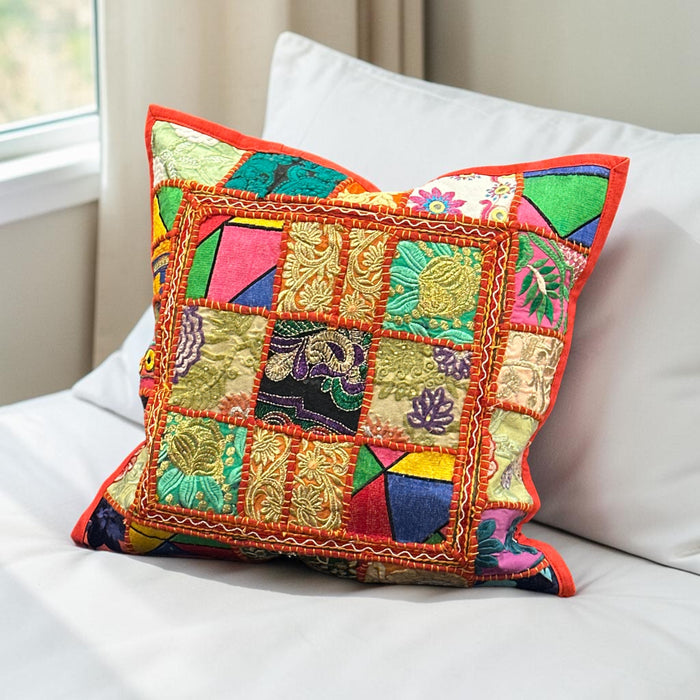 Patchwork cushion