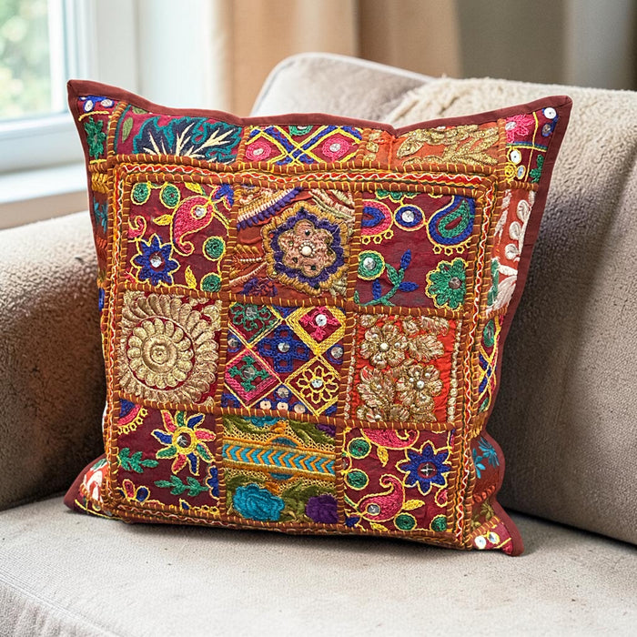 Patchwork cushion
