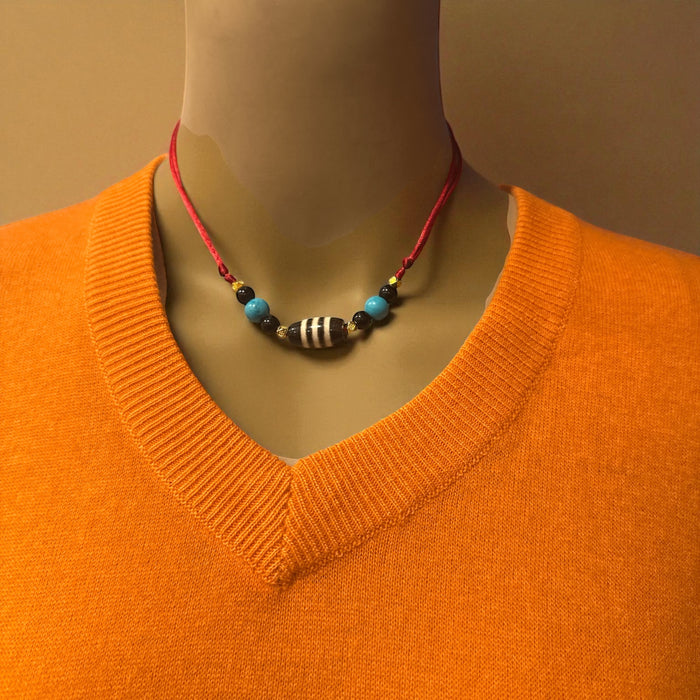 Chung Dzi tibetano con Turchese