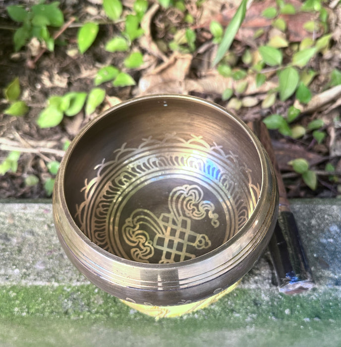 Campana tibetana nota Fa#5 697hz