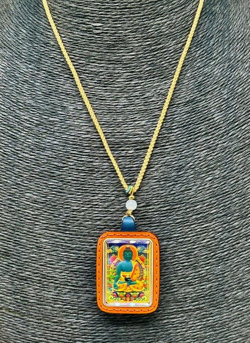 Amuleto a buddha del medicina ( collana)