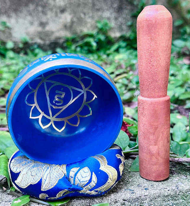 Campana tibetana con 3th chakra della Gola nota sol#5 783hz