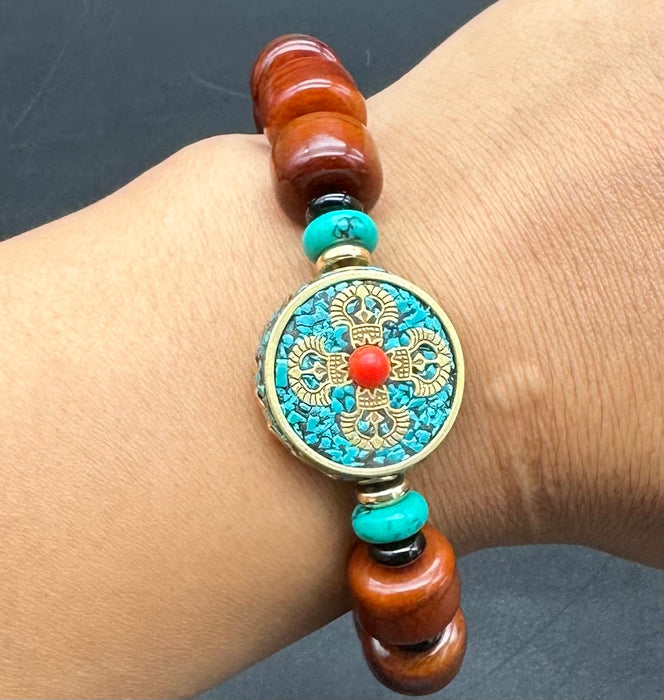 Bracciale (oso di yak con vajra)