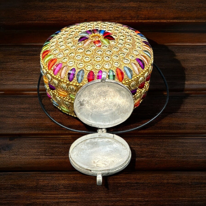 Gau /amuleto tibetano con doppio dorje