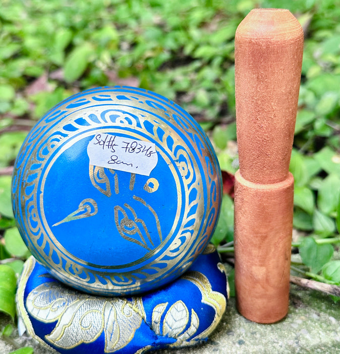 Campana tibetana con Terzo Chakra della Gola nota sol#5 783hz