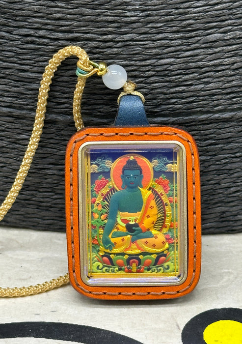 Amuleto a buddha del medicina ( collana)