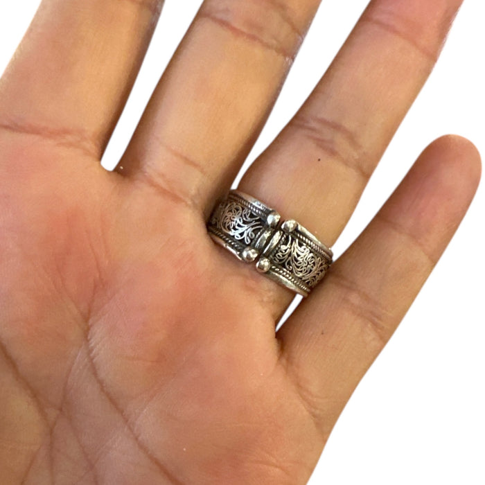 Anello con  preghiera tibetana (S)