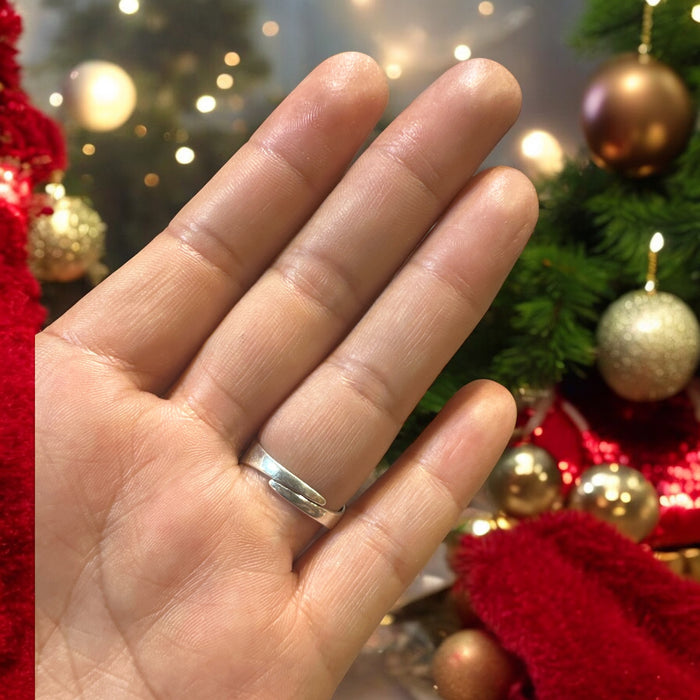 Anello argento con granato