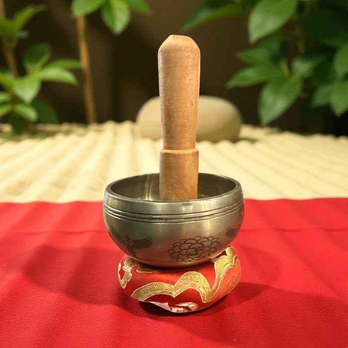 Campana tibetana con Om mandala nota La#4 935hz