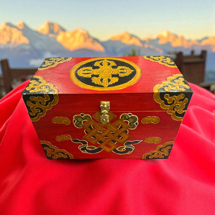 Baule a nota infinto e doppio vajra