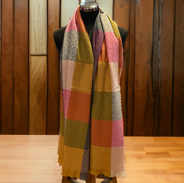 Sciarpa con cashmere nepalese