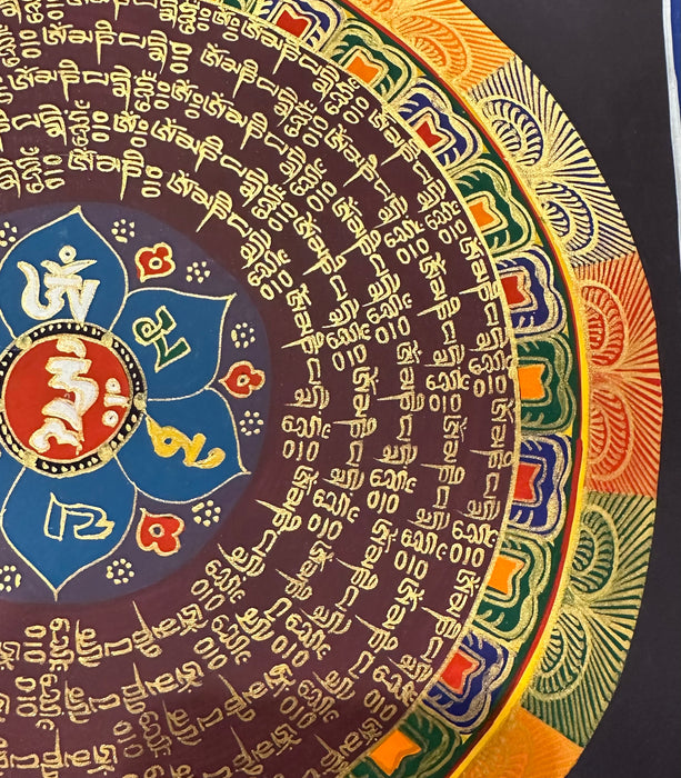 Mandala om mani padme hum