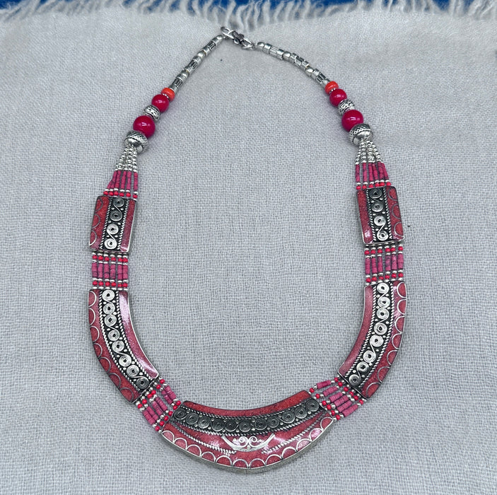 Collana tibetana girocollo