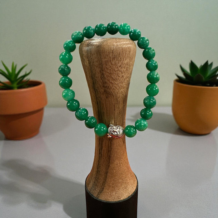 Bracciale a Giada con custodia di Seta