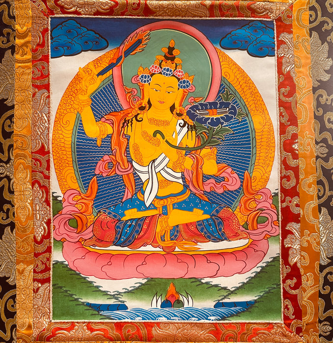Thanka di Manjushri