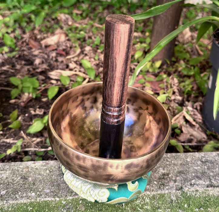 Campana tibetana nota Sol#4 411hz