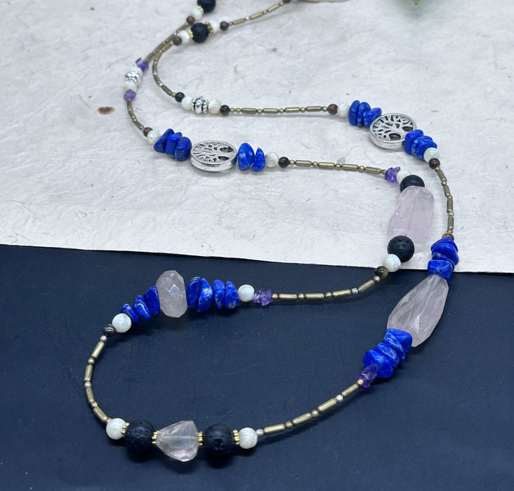 Tibetan tree of life necklace
