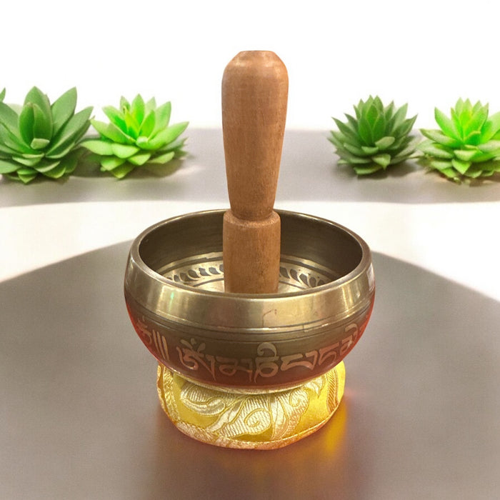 Campana tibetana nota re#4 595hz