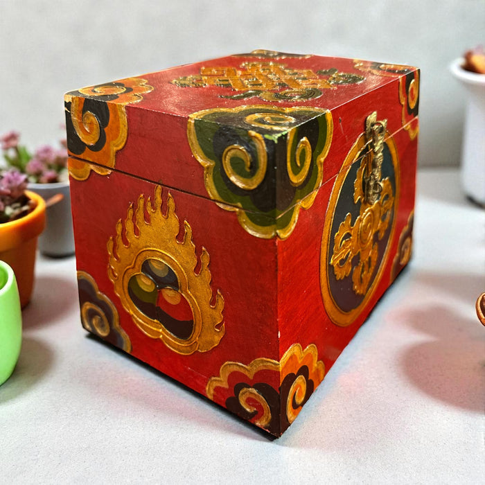 Scatola di legno(forma trapezoid)