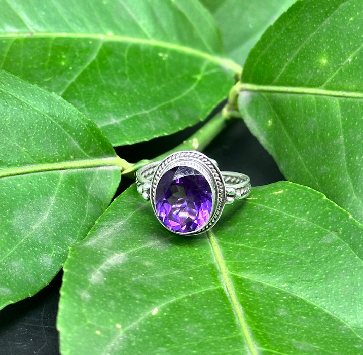 Amethyst ring