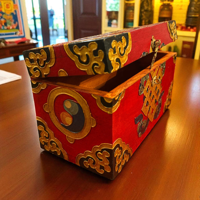 Scatola con nota infinto