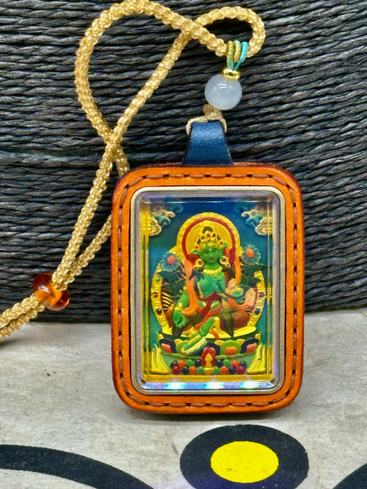 Amuleto con tara verde (collana)
