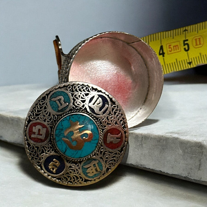 Scatola per gioielli tibetana