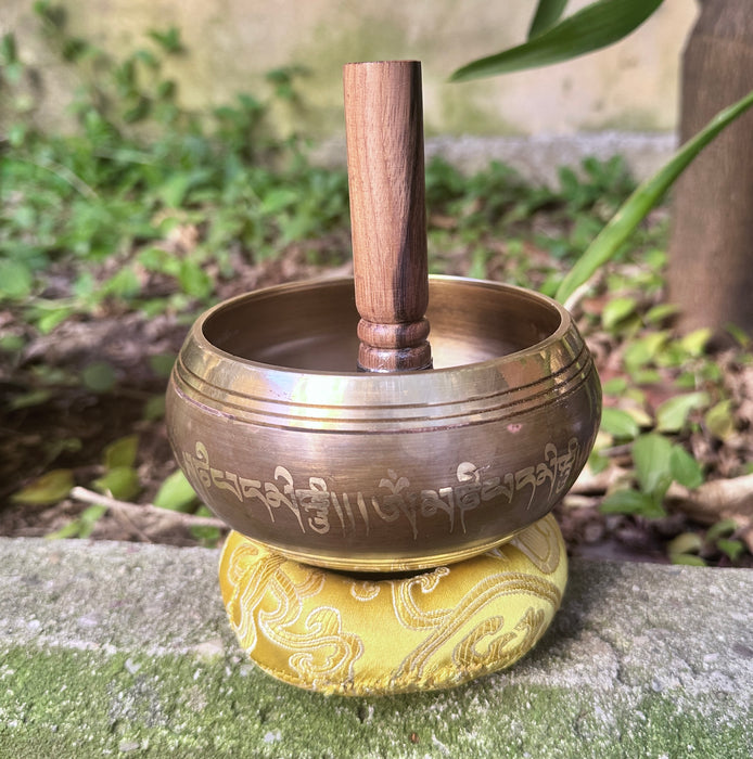 Campana tibetana nota Fa#5 697hz