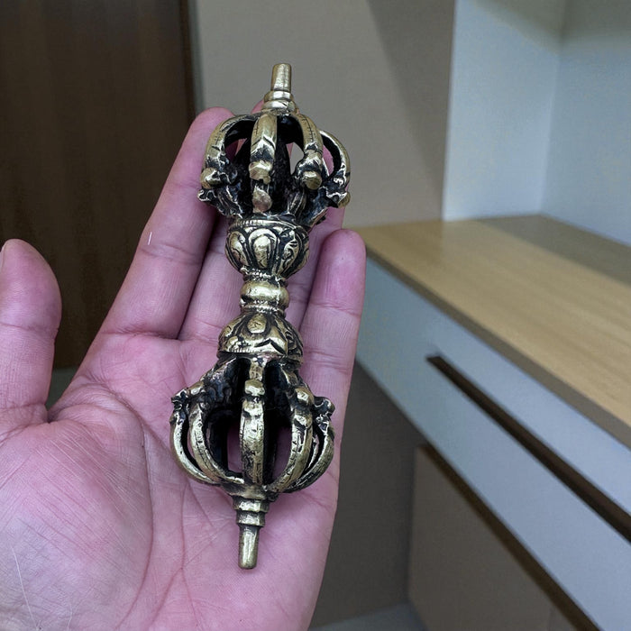 Vajra/dorjee In Bronzo (9 punti)