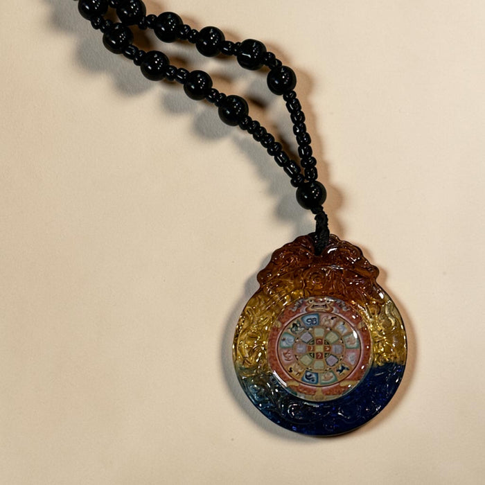 Collana con tara verde