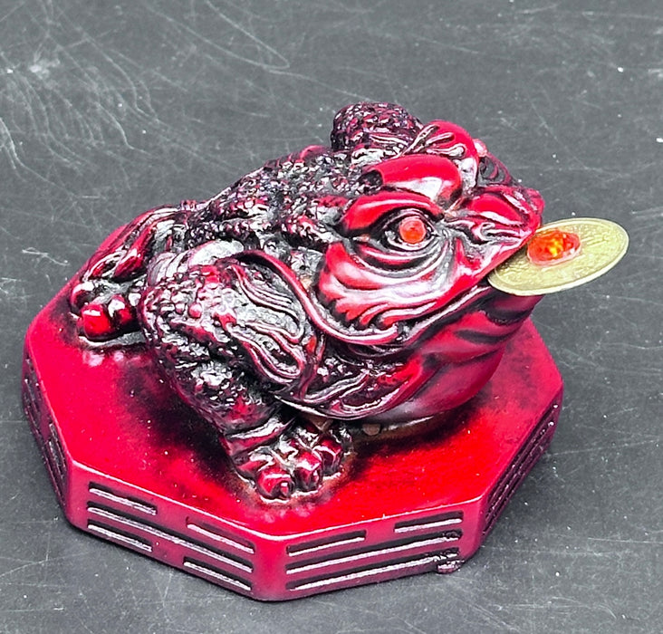 Rana fang shui rosso