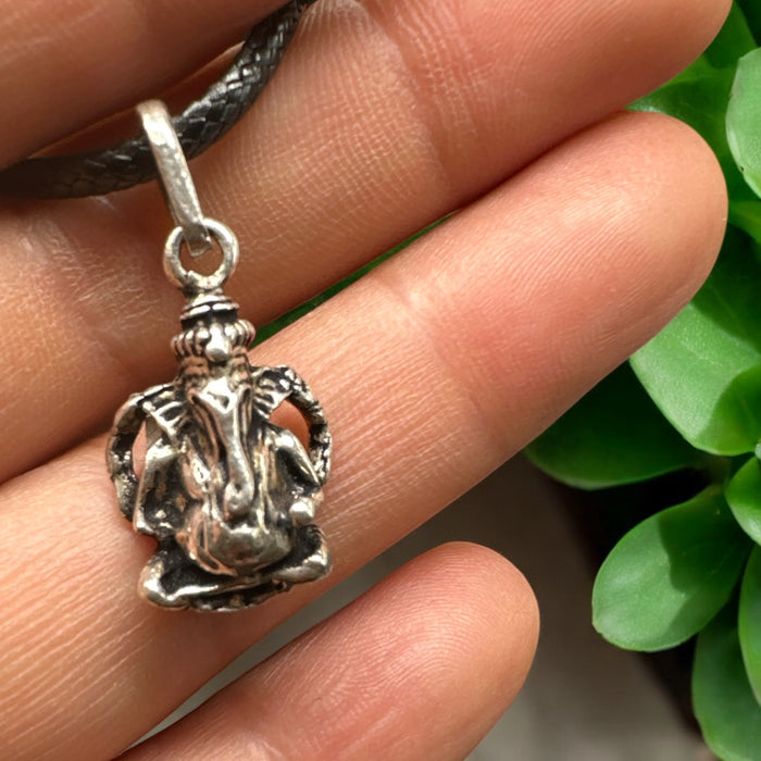 Ciondolo di Ganesh con argento 925