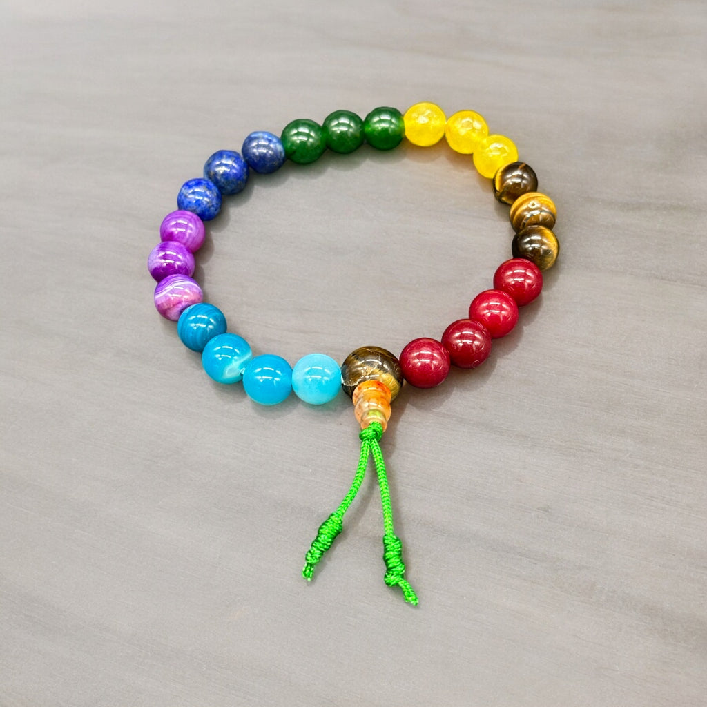 Braccialetto Intrecciato con Perline in Pietra Naturale Yoga Vulcanica Energia C Braccialetto Intrecciato con Perline in Pietra Naturale Yoga Vulcanica Energia C