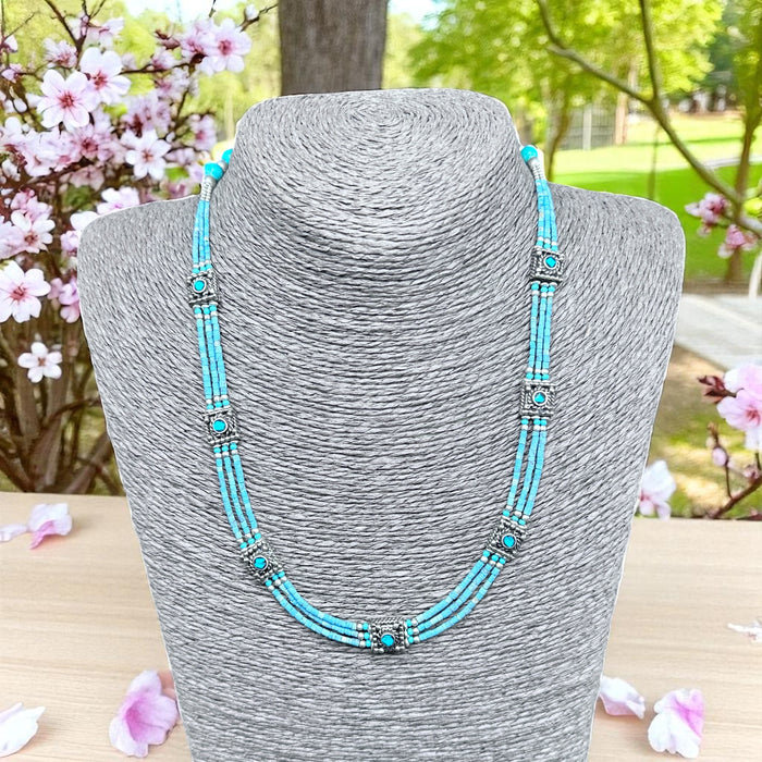 Mini collana con turchese