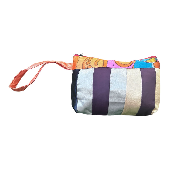 Borsata patchwork con sarà