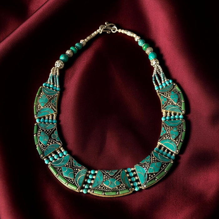 Tibetan turquoise necklace