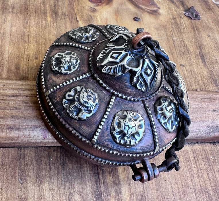 Cimbali tibetani con 8 simboli tibetani