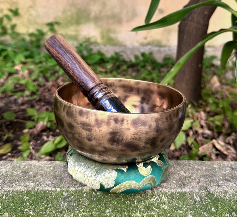 Campana tibetana nota Sol#4 411hz