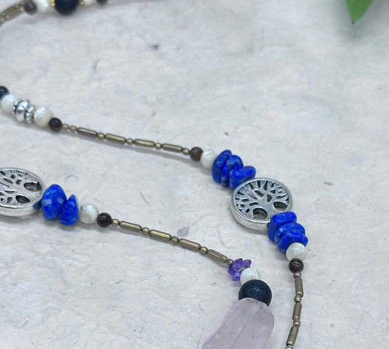Tibetan tree of life necklace